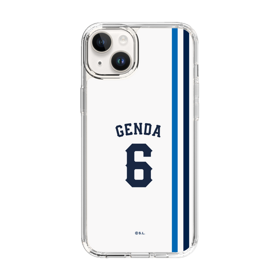 スリムプロテクションケース［ 埼玉西武ライオンズ- #6 GENDA - ホーム ］