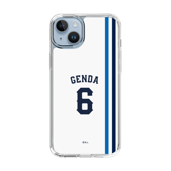 スリムプロテクションケース［ 埼玉西武ライオンズ- #6 GENDA - ホーム ］