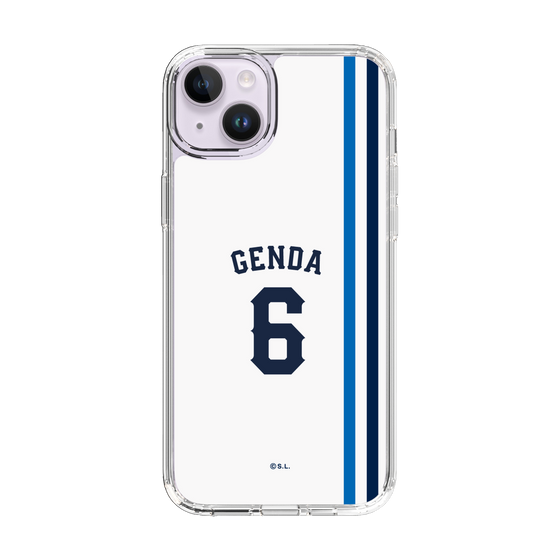 スリムプロテクションケース［ 埼玉西武ライオンズ- #6 GENDA - ホーム ］