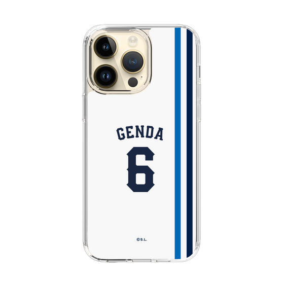 スリムプロテクションケース［ 埼玉西武ライオンズ- #6 GENDA - ホーム ］