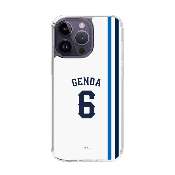 スリムプロテクションケース［ 埼玉西武ライオンズ- #6 GENDA - ホーム ］