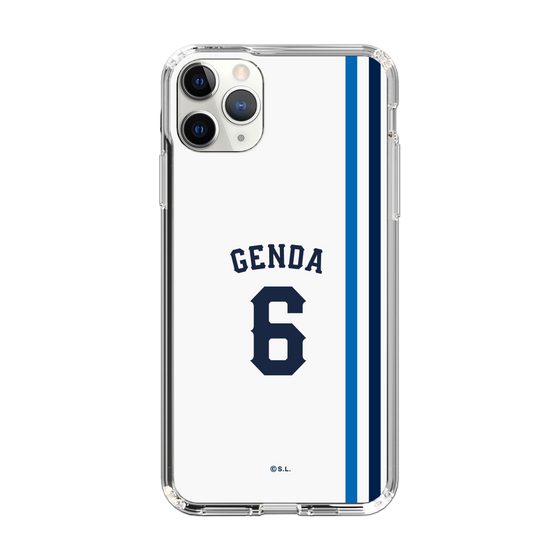 スリムプロテクションケース［ 埼玉西武ライオンズ- #6 GENDA - ホーム ］