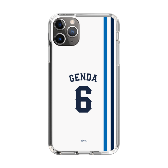 スリムプロテクションケース［ 埼玉西武ライオンズ- #6 GENDA - ホーム ］
