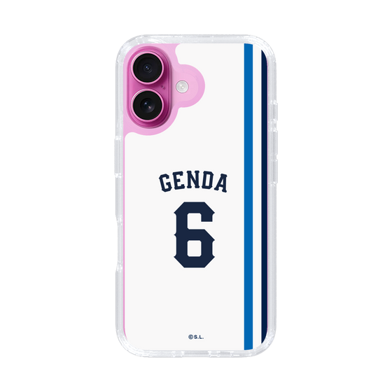 スリムプロテクションケース［ 埼玉西武ライオンズ- #6 GENDA - ホーム ］