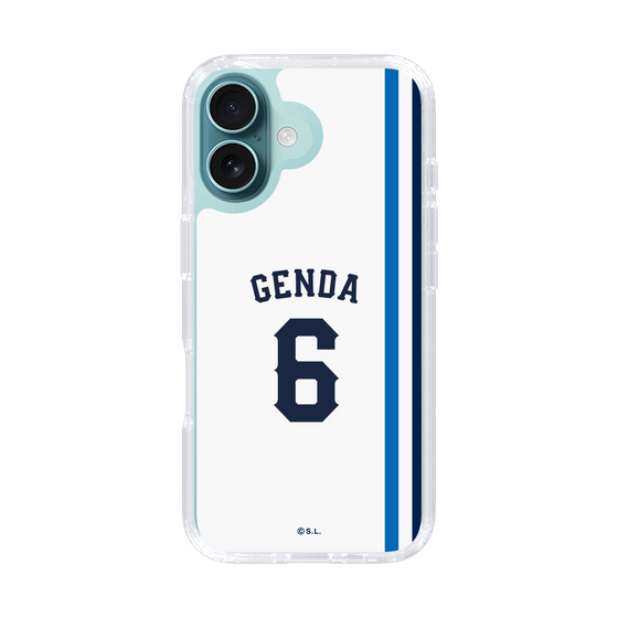スリムプロテクションケース［ 埼玉西武ライオンズ- #6 GENDA - ホーム ］