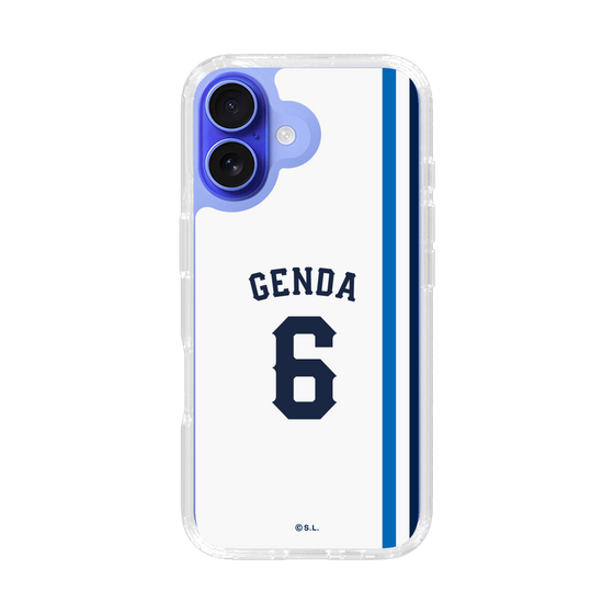スリムプロテクションケース［ 埼玉西武ライオンズ- #6 GENDA - ホーム ］