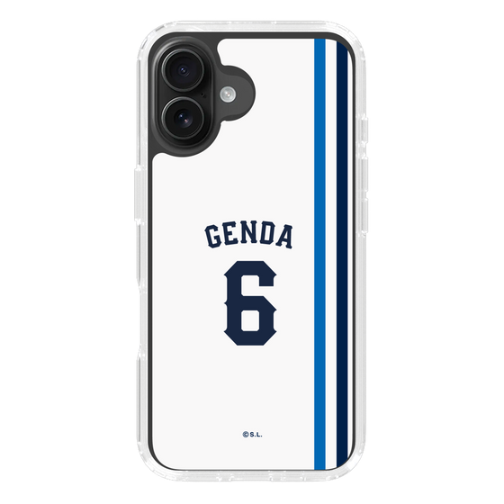 スリムプロテクションケース［ 埼玉西武ライオンズ- #6 GENDA - ホーム ］