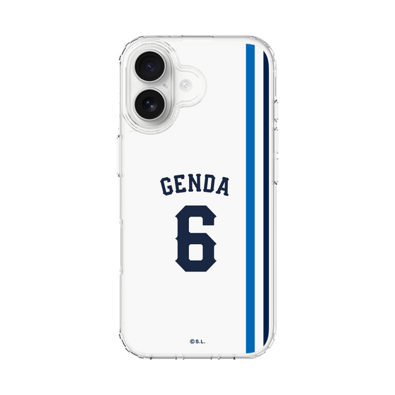 スリムプロテクションケース［ 埼玉西武ライオンズ- #6 GENDA - ホーム ］
