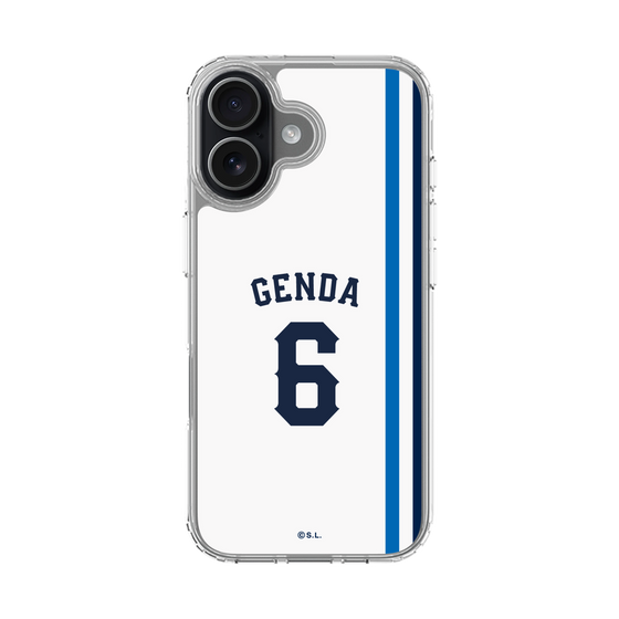 スリムプロテクションケース［ 埼玉西武ライオンズ- #6 GENDA - ホーム ］
