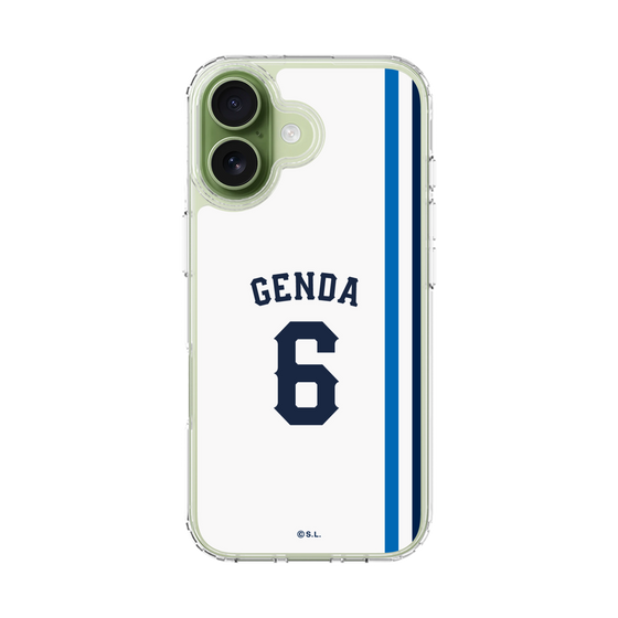 スリムプロテクションケース［ 埼玉西武ライオンズ- #6 GENDA - ホーム ］