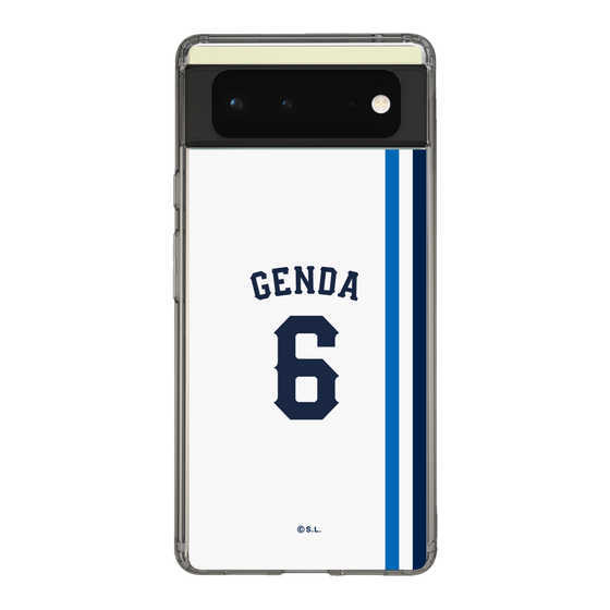 スリムプロテクションケース［ 埼玉西武ライオンズ- #6 GENDA - ホーム ］