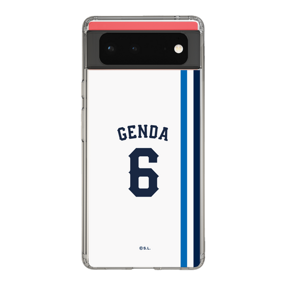 スリムプロテクションケース［ 埼玉西武ライオンズ- #6 GENDA - ホーム ］