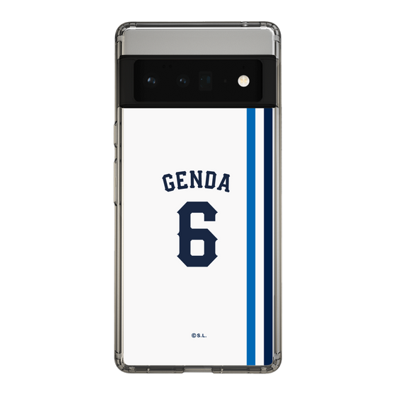 スリムプロテクションケース［ 埼玉西武ライオンズ- #6 GENDA - ホーム ］