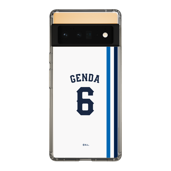 スリムプロテクションケース［ 埼玉西武ライオンズ- #6 GENDA - ホーム ］