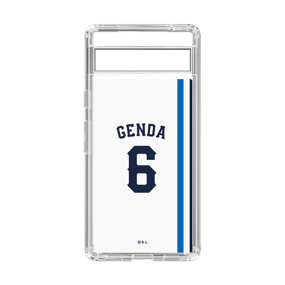 スリムプロテクションケース［ 埼玉西武ライオンズ- #6 GENDA - ホーム ］