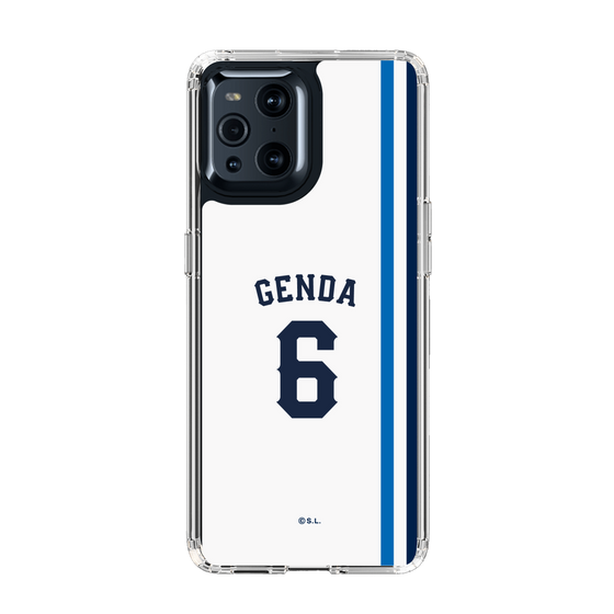 スリムプロテクションケース［ 埼玉西武ライオンズ- #6 GENDA - ホーム ］