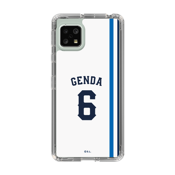 スリムプロテクションケース［ 埼玉西武ライオンズ- #6 GENDA - ホーム ］