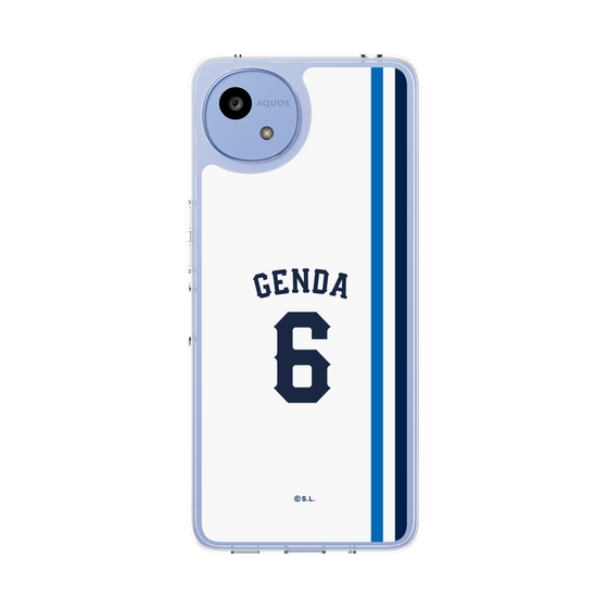 スリムプロテクションケース［ 埼玉西武ライオンズ- #6 GENDA - ホーム ］