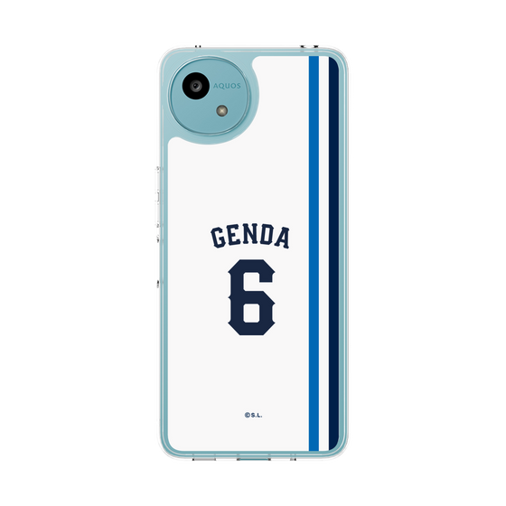 スリムプロテクションケース［ 埼玉西武ライオンズ- #6 GENDA - ホーム ］