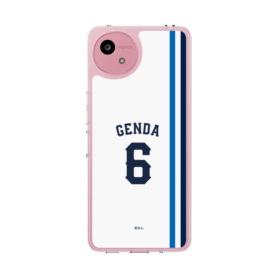 スリムプロテクションケース［ 埼玉西武ライオンズ- #6 GENDA - ホーム ］