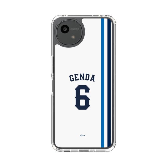 スリムプロテクションケース［ 埼玉西武ライオンズ- #6 GENDA - ホーム ］