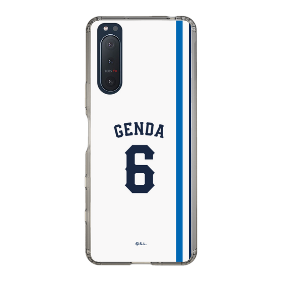 スリムプロテクションケース［ 埼玉西武ライオンズ- #6 GENDA - ホーム ］
