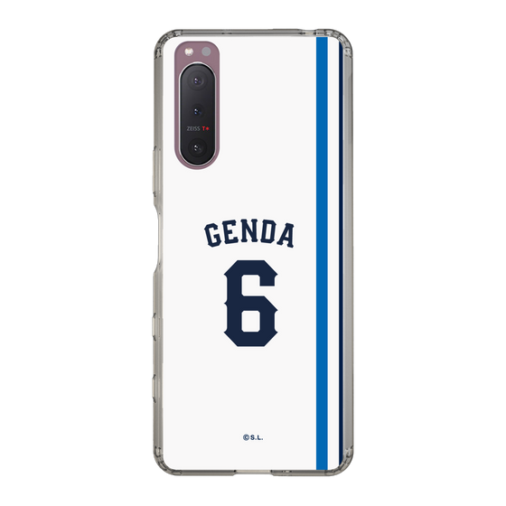 スリムプロテクションケース［ 埼玉西武ライオンズ- #6 GENDA - ホーム ］