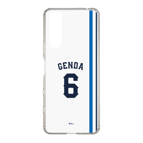 スリムプロテクションケース［ 埼玉西武ライオンズ- #6 GENDA - ホーム ］