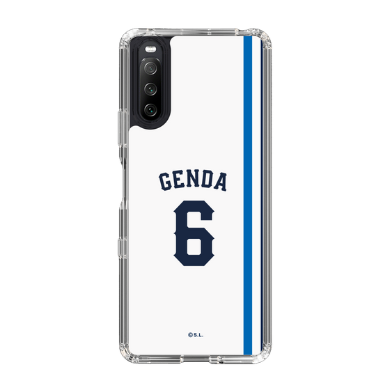 スリムプロテクションケース［ 埼玉西武ライオンズ- #6 GENDA - ホーム ］