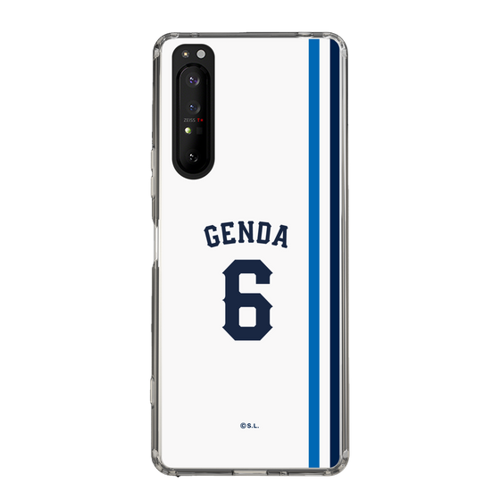 スリムプロテクションケース［ 埼玉西武ライオンズ- #6 GENDA - ホーム ］