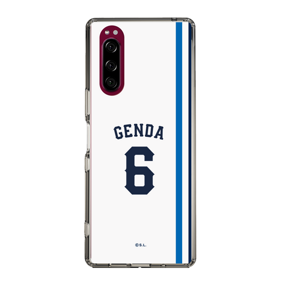 スリムプロテクションケース［ 埼玉西武ライオンズ- #6 GENDA - ホーム ］