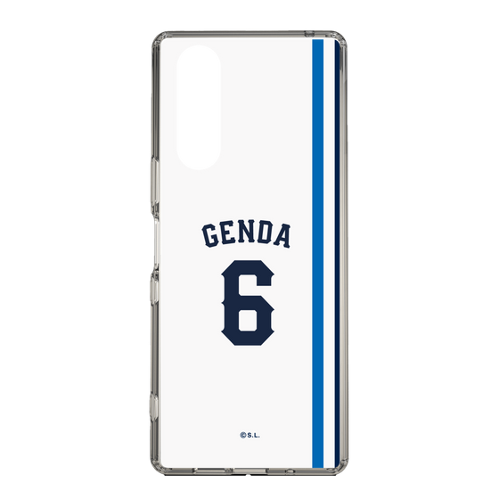 スリムプロテクションケース［ 埼玉西武ライオンズ- #6 GENDA - ホーム ］