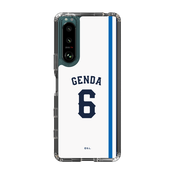 スリムプロテクションケース［ 埼玉西武ライオンズ- #6 GENDA - ホーム ］