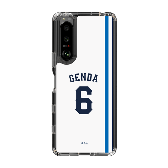 スリムプロテクションケース［ 埼玉西武ライオンズ- #6 GENDA - ホーム ］