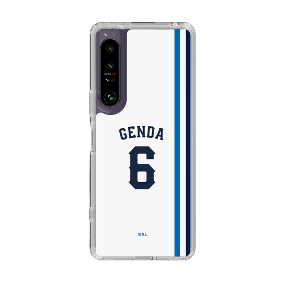 スリムプロテクションケース［ 埼玉西武ライオンズ- #6 GENDA - ホーム ］