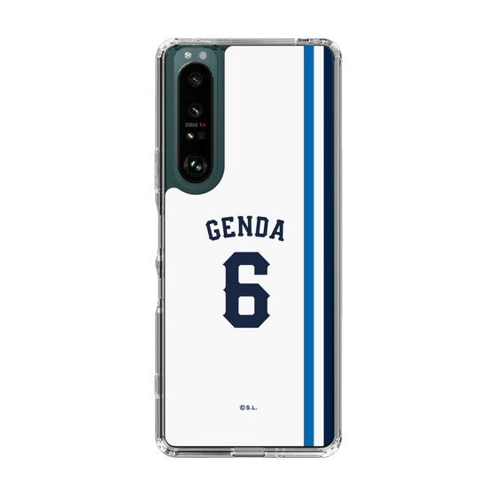 スリムプロテクションケース［ 埼玉西武ライオンズ- #6 GENDA - ホーム ］