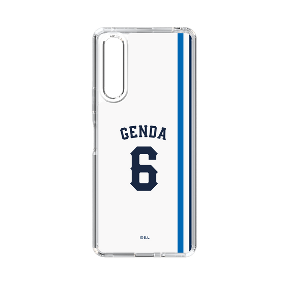 スリムプロテクションケース［ 埼玉西武ライオンズ- #6 GENDA - ホーム ］