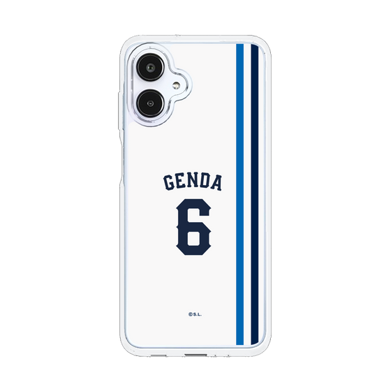 スリムプロテクションケース［ 埼玉西武ライオンズ- #6 GENDA - ホーム ］