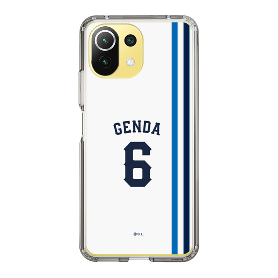 スリムプロテクションケース［ 埼玉西武ライオンズ- #6 GENDA - ホーム ］
