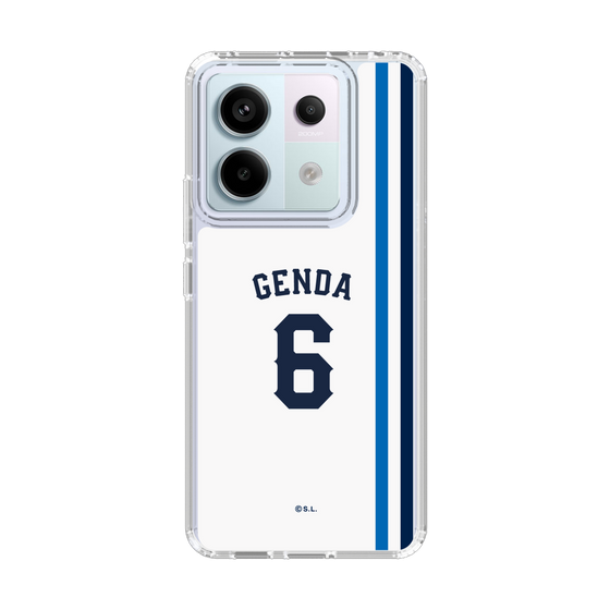 スリムプロテクションケース［ 埼玉西武ライオンズ- #6 GENDA - ホーム ］