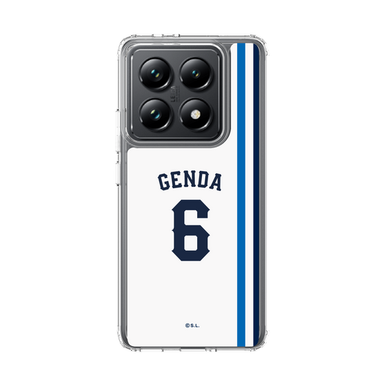 スリムプロテクションケース［ 埼玉西武ライオンズ- #6 GENDA - ホーム ］