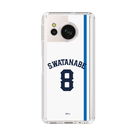 スリムプロテクションケース［ 埼玉西武ライオンズ- #8 WATANABE - ホーム ］