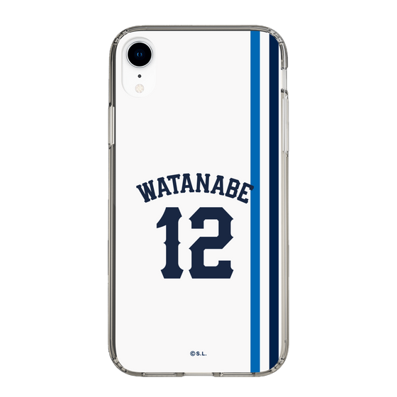スリムプロテクションケース［ 埼玉西武ライオンズ- #12 WATANABE - ホーム ］