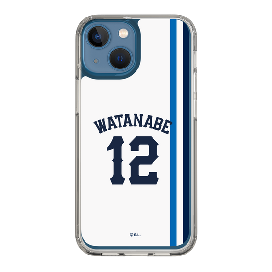 スリムプロテクションケース［ 埼玉西武ライオンズ- #12 WATANABE - ホーム ］