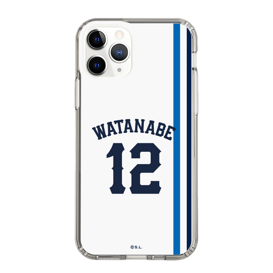 スリムプロテクションケース［ 埼玉西武ライオンズ- #12 WATANABE - ホーム ］