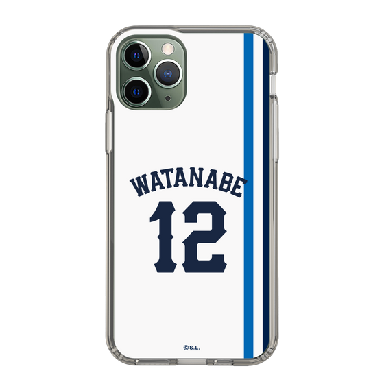 スリムプロテクションケース［ 埼玉西武ライオンズ- #12 WATANABE - ホーム ］