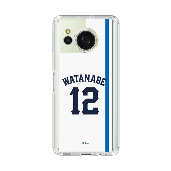 スリムプロテクションケース［ 埼玉西武ライオンズ- #12 WATANABE - ホーム ］