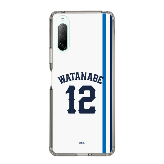 スリムプロテクションケース［ 埼玉西武ライオンズ- #12 WATANABE - ホーム ］