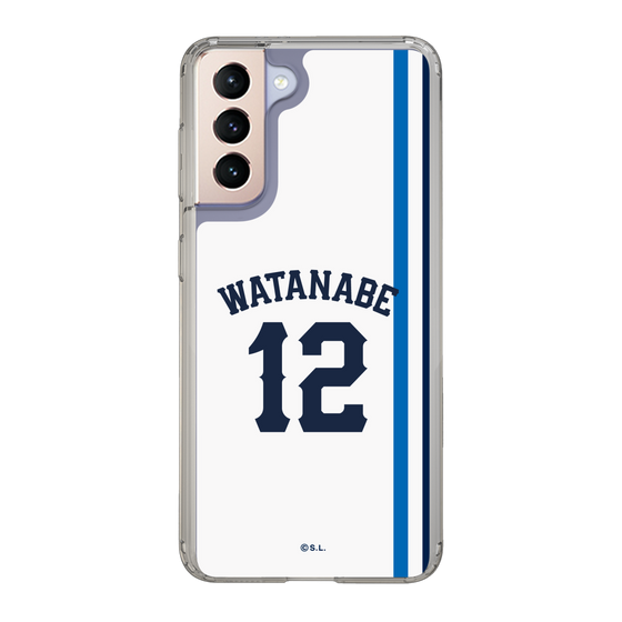 スリムプロテクションケース［ 埼玉西武ライオンズ- #12 WATANABE - ホーム ］