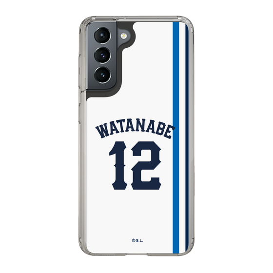 スリムプロテクションケース［ 埼玉西武ライオンズ- #12 WATANABE - ホーム ］